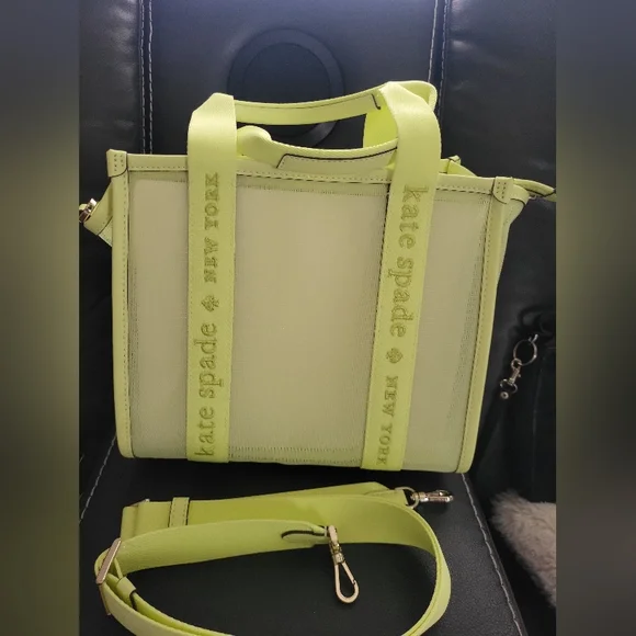 Kate Spade Lime Green Tote Bag - Picture 1 of 6
